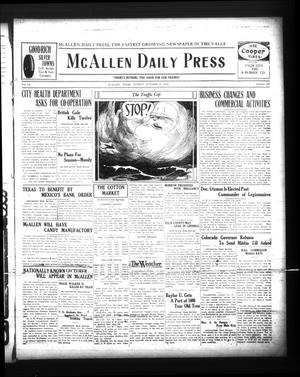 McAllen Daily Press (McAllen, Tex.), Vol. 6, No. 257, Ed. 1 Sunday, October 30, 1927