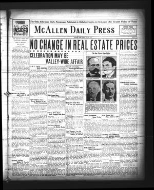 McAllen Daily Press (McAllen, Tex.), Vol. 5, No. 175, Ed. 1 Friday, July 23, 1926