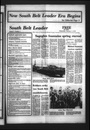 Primary view of object titled 'South Belt Leader (Houston, Tex.), Vol. 4, No. 1, Ed. 1 Wednesday, February 7, 1979'.