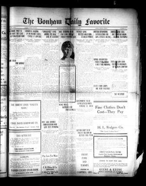 The Bonham Daily Favorite (Bonham, Tex.), Vol. 27, No. 117, Ed. 1 Friday, November 21, 1924