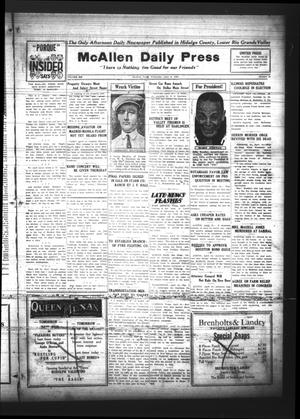 McAllen Daily Press (McAllen, Tex.), Vol. 6, No. 90, Ed. 1 Wednesday, April 14, 1926
