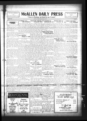 McAllen Daily Press (McAllen, Tex.), Vol. 6, No. 58, Ed. 1 Monday, March 8, 1926