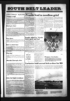 Primary view of object titled 'South Belt Leader (Houston, Tex.), Vol. 4, No. 29, Ed. 1 Wednesday, August 22, 1979'.