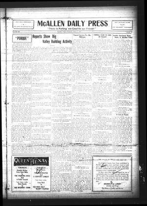 McAllen Daily Press (McAllen, Tex.), Vol. 6, No. 54, Ed. 1 Wednesday, March 3, 1926