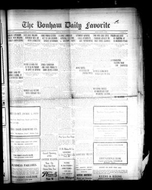 The Bonham Daily Favorite (Bonham, Tex.), Vol. 27, No. 98, Ed. 1 Thursday, October 30, 1924