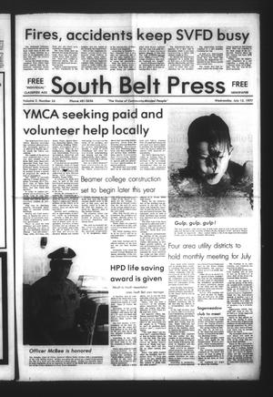 Primary view of object titled 'South Belt Press (Houston, Tex.), Vol. 2, No. 24, Ed. 1 Wednesday, July 13, 1977'.