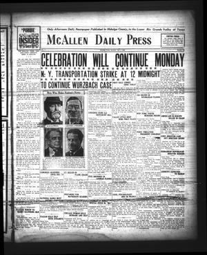 McAllen Daily Press (McAllen, Tex.), Vol. 5, No. 159, Ed. 1 Saturday, July 3, 1926