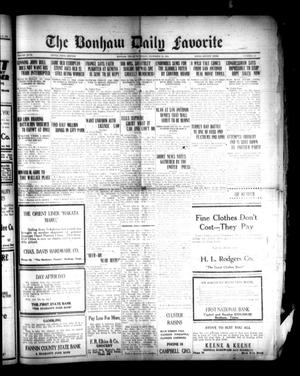 The Bonham Daily Favorite (Bonham, Tex.), Vol. 27, No. 118, Ed. 1 Saturday, November 22, 1924