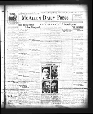 McAllen Daily Press (McAllen, Tex.), Vol. 5, No. 139, Ed. 1 Thursday, June 10, 1926