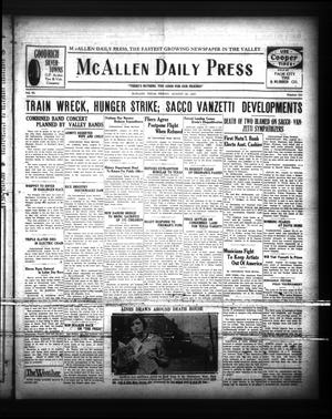 McAllen Daily Press (McAllen, Tex.), Vol. 6, No. 191, Ed. 1 Friday, August 12, 1927