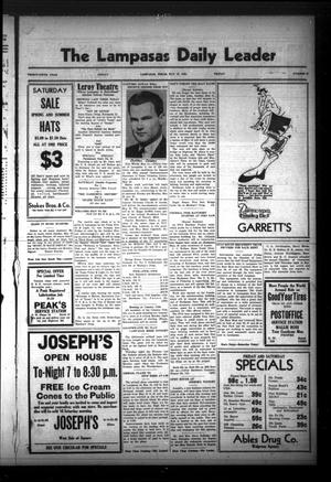 The Lampasas Daily Leader (Lampasas, Tex.), Vol. 35, No. 59, Ed. 1 Friday, May 13, 1938