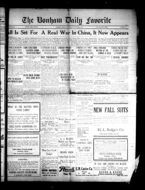 The Bonham Daily Favorite (Bonham, Tex.), Vol. 27, No. 49, Ed. 1 Wednesday, September 3, 1924