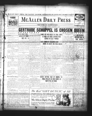 McAllen Daily Press (McAllen, Tex.), Vol. 5, No. 303, Ed. 1 Tuesday, December 21, 1926