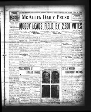 McAllen Daily Press (McAllen, Tex.), Vol. 5, No. 177, Ed. 1 Monday, July 26, 1926