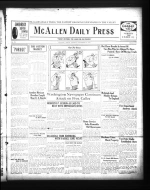 McAllen Daily Press (McAllen, Tex.), Vol. 6, No. 275, Ed. 1 Sunday, November 20, 1927