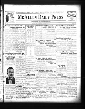 McAllen Daily Press (McAllen, Tex.), Vol. 6, No. 274, Ed. 1 Friday, November 18, 1927
