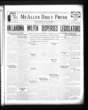 McAllen Daily Press (McAllen, Tex.), Vol. 6, No. 293, Ed. 1 Monday, December 12, 1927