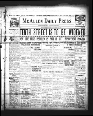 Primary view of object titled 'McAllen Daily Press (McAllen, Tex.), Vol. 5, No. 305, Ed. 1 Thursday, December 23, 1926'.