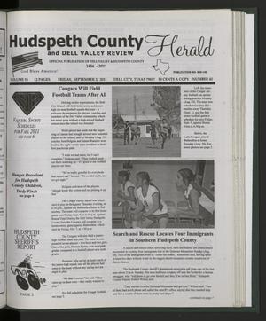 Hudspeth County Herald and Dell Valley Review (Dell City, Tex.), Vol. 55, No. 42, Ed. 1 Friday, September 2, 2011