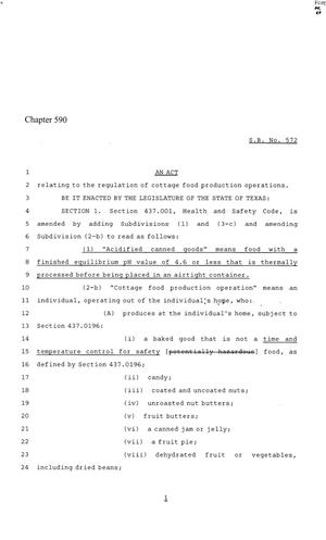 86th Texas Legislature, Regular Session, Senate Bill 572, Chapter 590