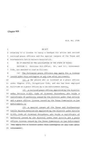 86th Texas Legislature, Regular Session, House Bill 3706, Chapter 908