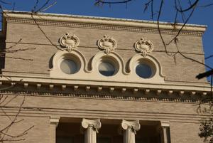 [Upper Detail on Courthouse]