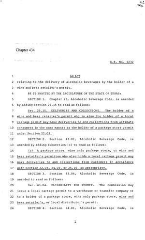 86th Texas Legislature, Regular Session, Senate Bill 1232, Chapter 434