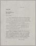 Letter: [Letter from Harris L. Kempner, Jr. to J. C. Wilson, July 4, 1955]