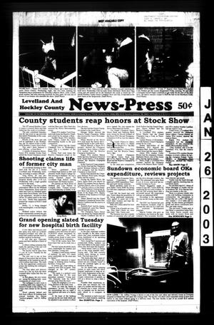 Levelland and Hockley County News-Press (Levelland, Tex.), Vol. 25, No. 86, Ed. 1 Sunday, January 26, 2003