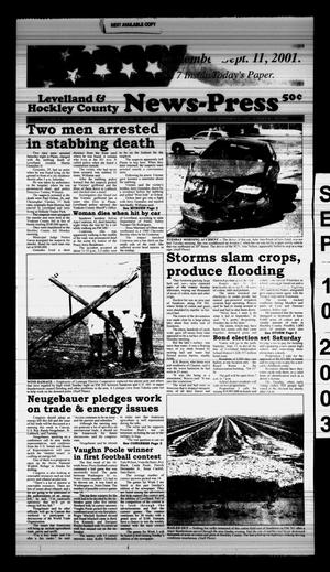 Levelland and Hockley County News-Press (Levelland, Tex.), Vol. 26, No. 47, Ed. 1 Wednesday, September 10, 2003