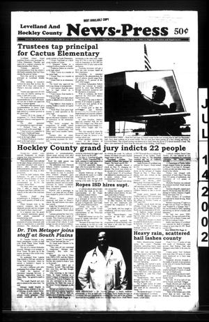 Primary view of object titled 'Levelland and Hockley County News-Press (Levelland, Tex.), Vol. 25, No. 30, Ed. 1 Sunday, July 14, 2002'.
