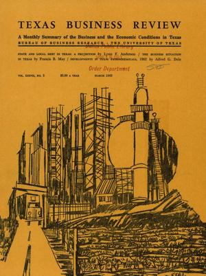Texas Business Review, Volume 37, Issue 3, March 1963