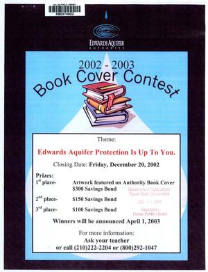 Edwards Aquifer Authority 2002-2003 Book Cover Contest