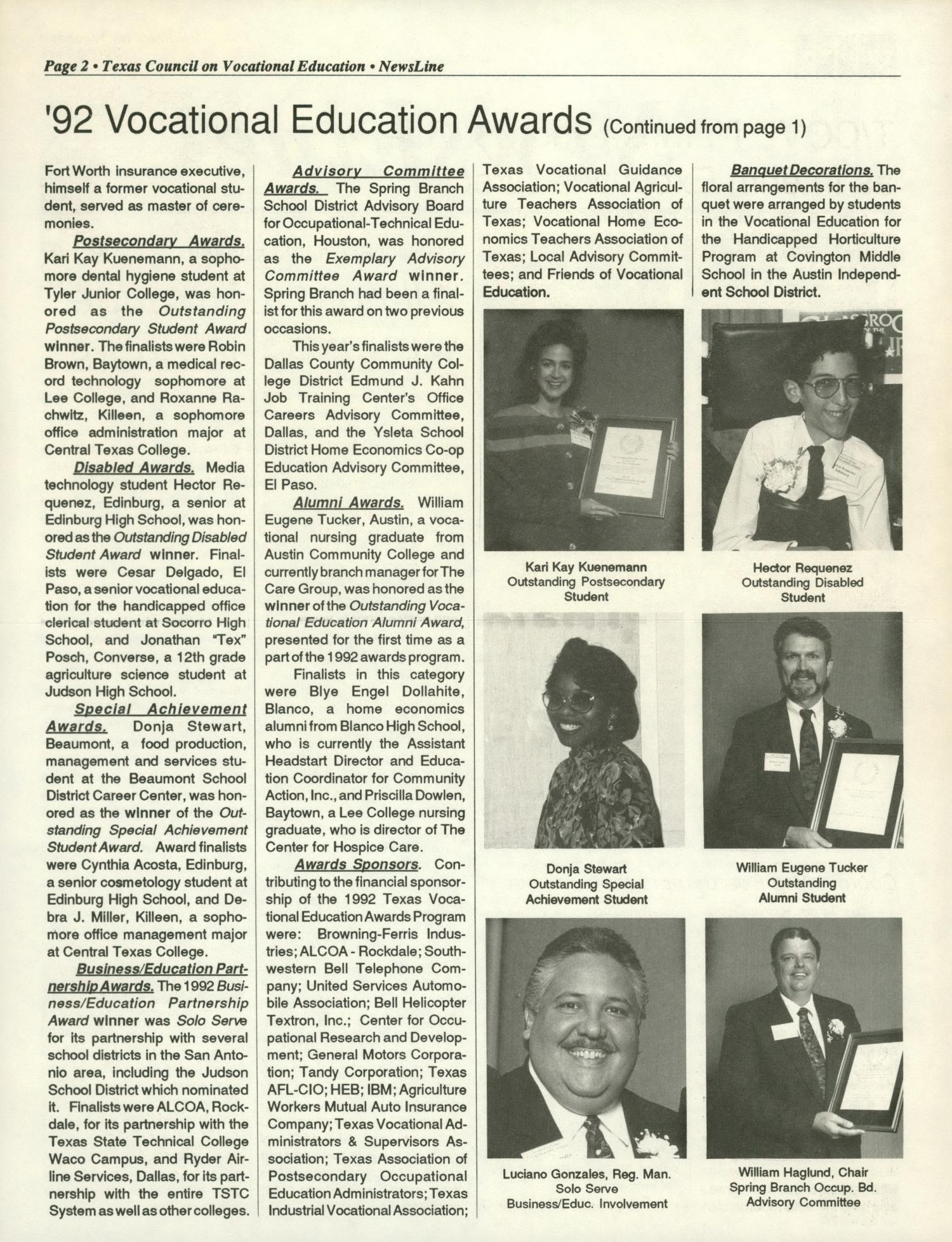 NewsLine, Volume 23, Number 3, June 1996
                                                
                                                    Page 2
                                                