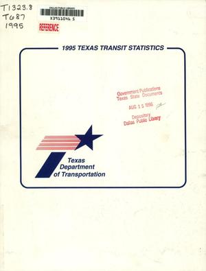 Primary view of object titled 'Texas Transit Statistics: 1995'.