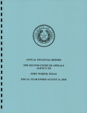 Texas Second Court of Appeals Annual Financial Report: 2018