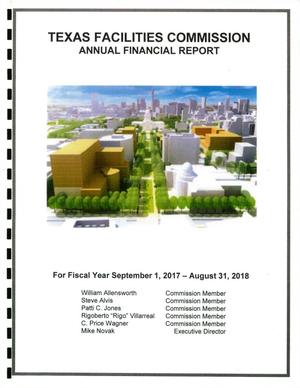 Primary view of object titled 'Texas Facilities Commission Annual Financial Report: 2018'.