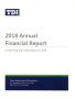 Primary view of Texas Department of Insurance Annual Financial Report: 2018