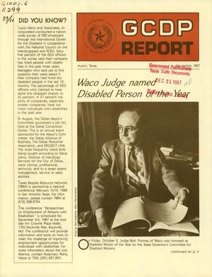 GCDP Report, Volume 87, Number 11, November 1987