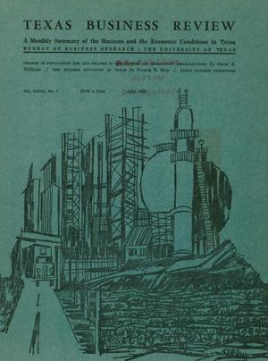 Texas Business Review, Volume 37, Issue 7, July 1963