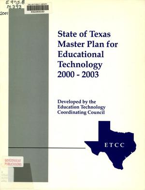 State of Texas Master Plan For Educational Technology, 2000-2003