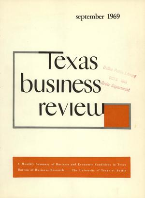 Texas Business Review, Volume 43, Issue 9, September 1969