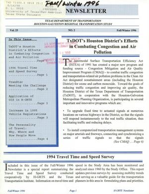 H-GRTS Newsletter, Volume 25, Number 2, Fall/Winter 1996