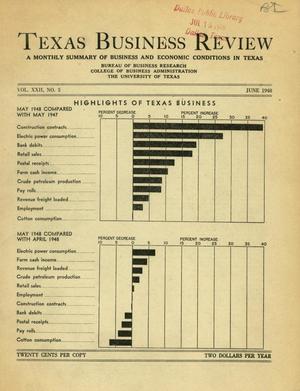 Texas Business Review, Volume 22, Issue 5, June 1948