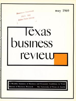 Primary view of object titled 'Texas Business Review, Volume 43, Issue 5, May 1969'.