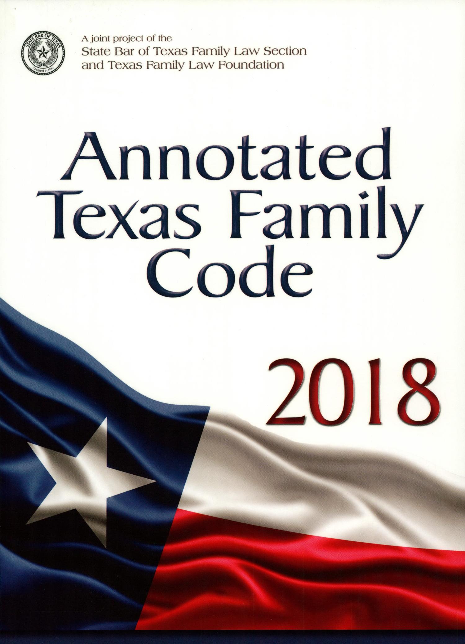 Annotated Texas Family Code The Portal to Texas History