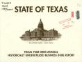 Thumbnail image of item number 1 in: 'Texas Historically Underutilized Business Annual Report: 2000'.