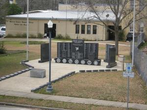 [Monument In Front of Sheriff's Office]