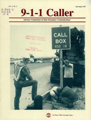 9-1-1 Caller, Volume 5, Number 4, July/August 1993