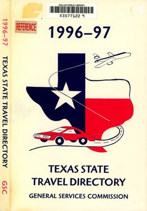Primary view of object titled 'Texas State Travel Directory: 1996-1997'.